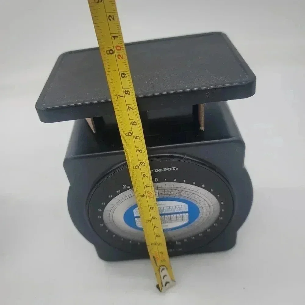Office Depot 2 LB Mechanical Post Office Scale 1/2 Ounce Increments Postal Mail